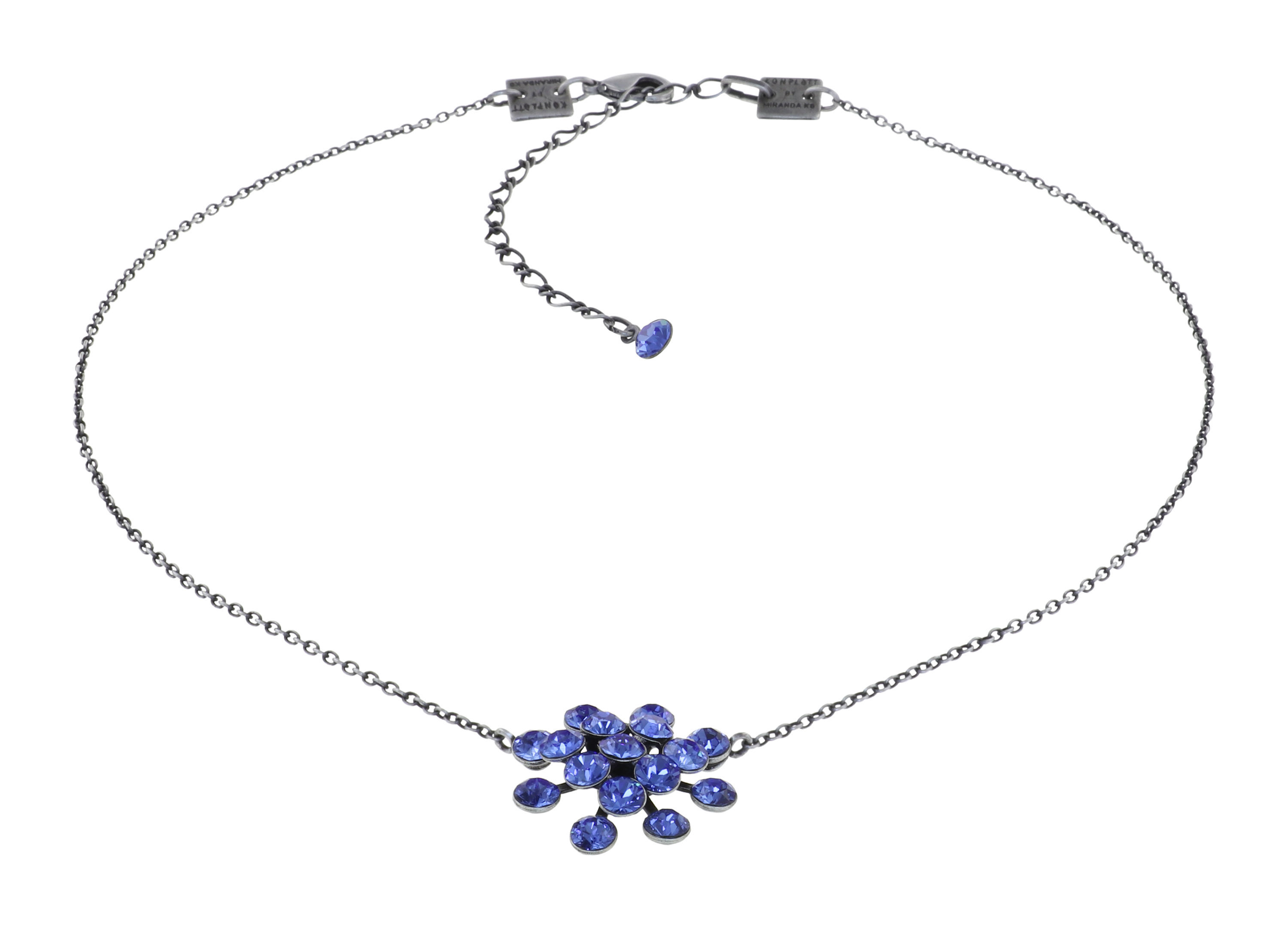 Konplott  Halskette Magic Fireball blau