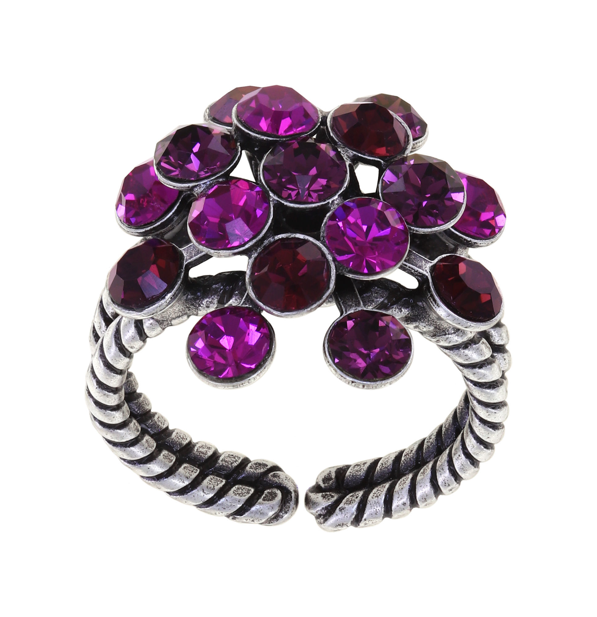 Konplott Ring Magic Fireball  multi pink