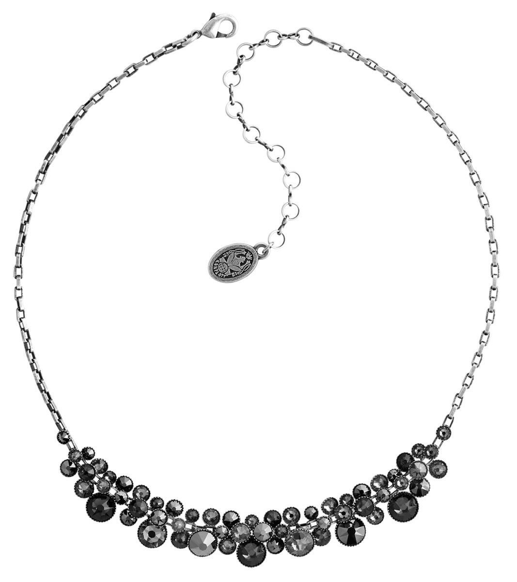 Konplott Kette Water Cascade Jet Black Diamond