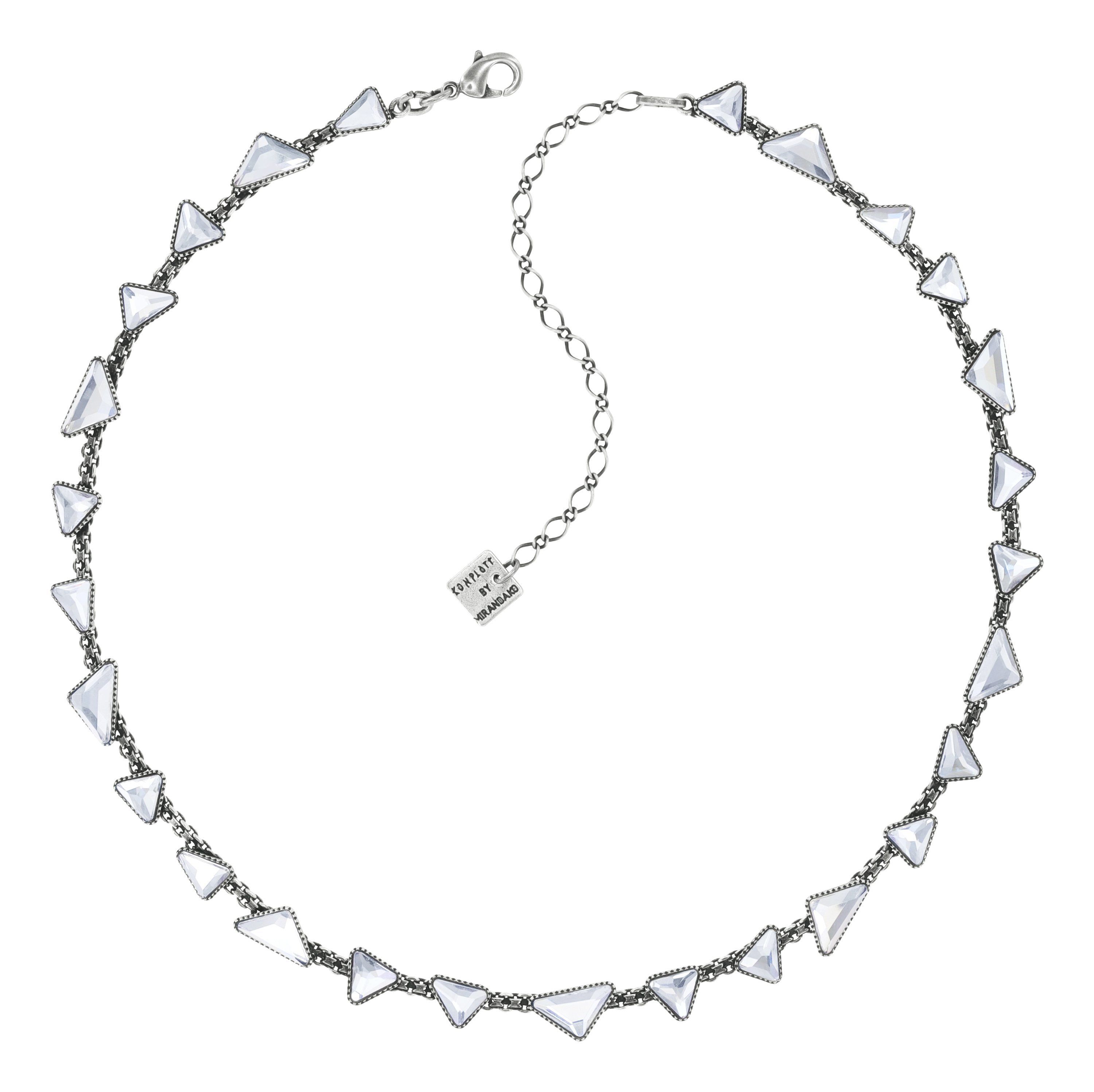 Konplott Kette, Jumping Angles Crystal Moonlight