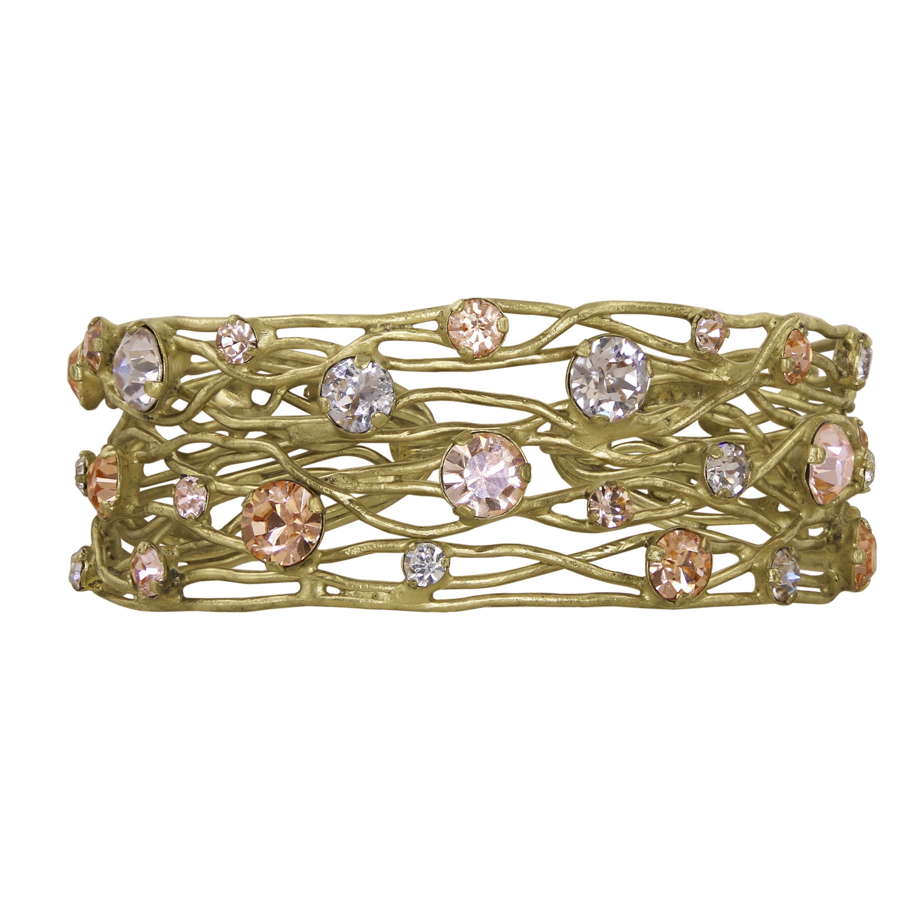 Konplott Armband Cages Gold Beige