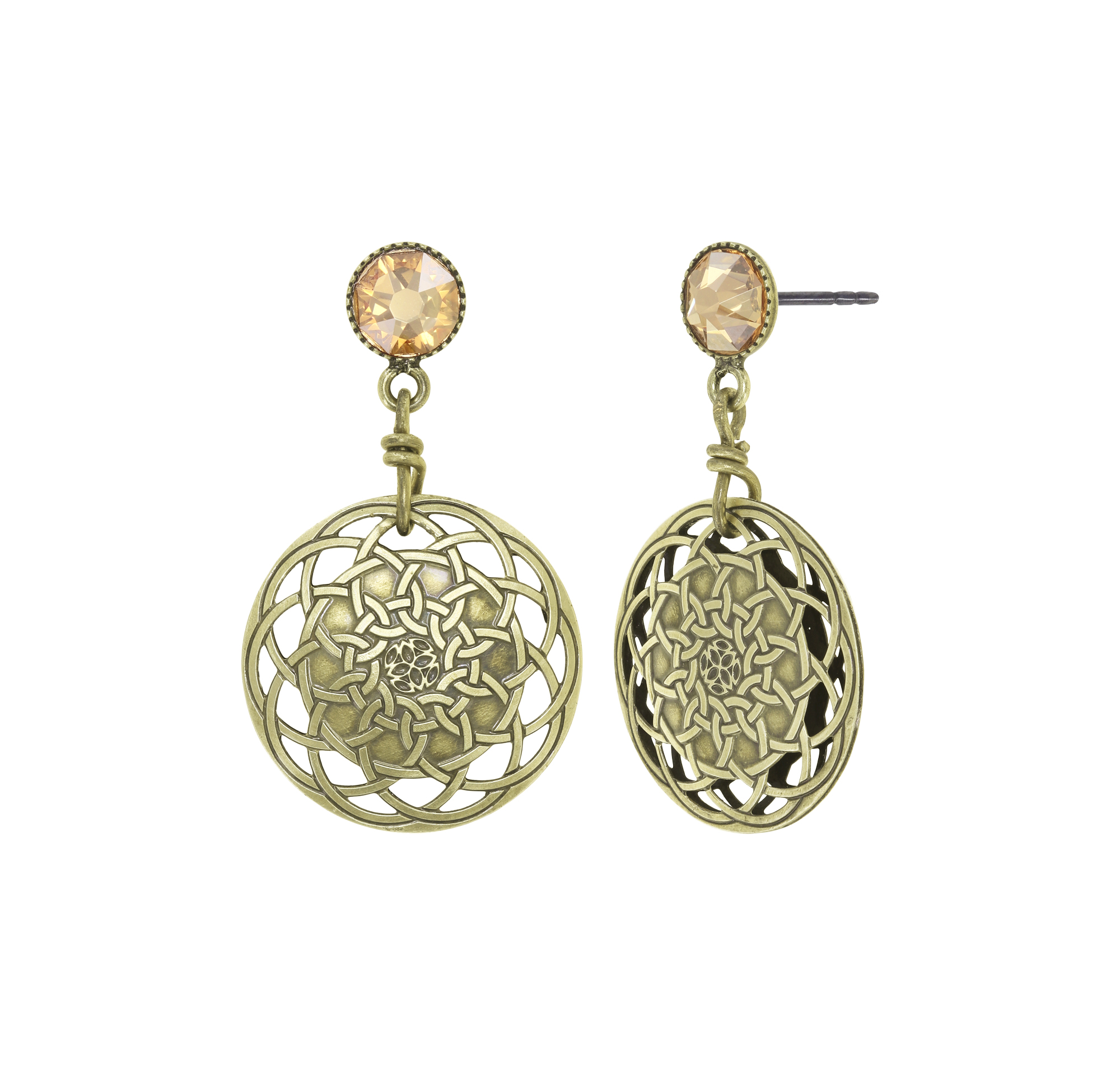 Konplott Ohrstecker Shades of Light gold