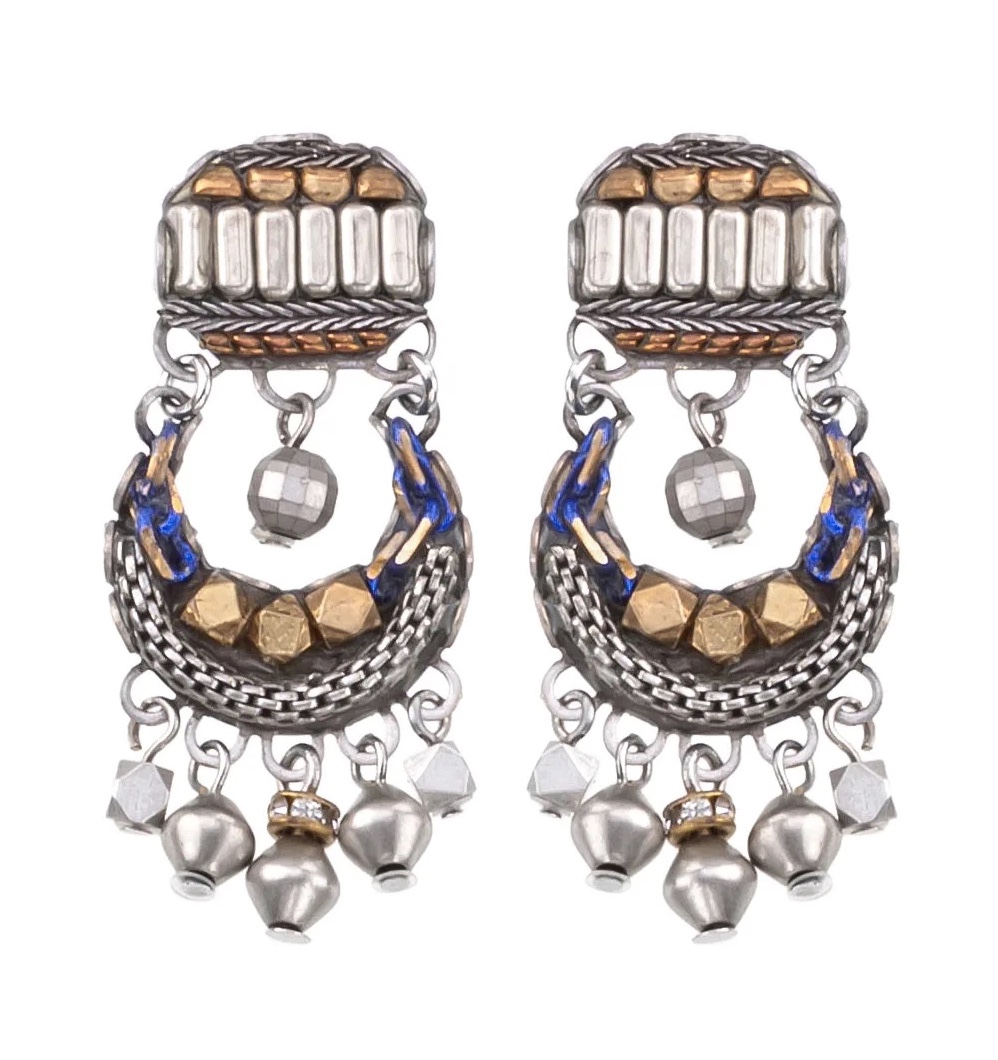 Ayala Bar Ohrstecker, Contemplation Earrings, Indigo Collection