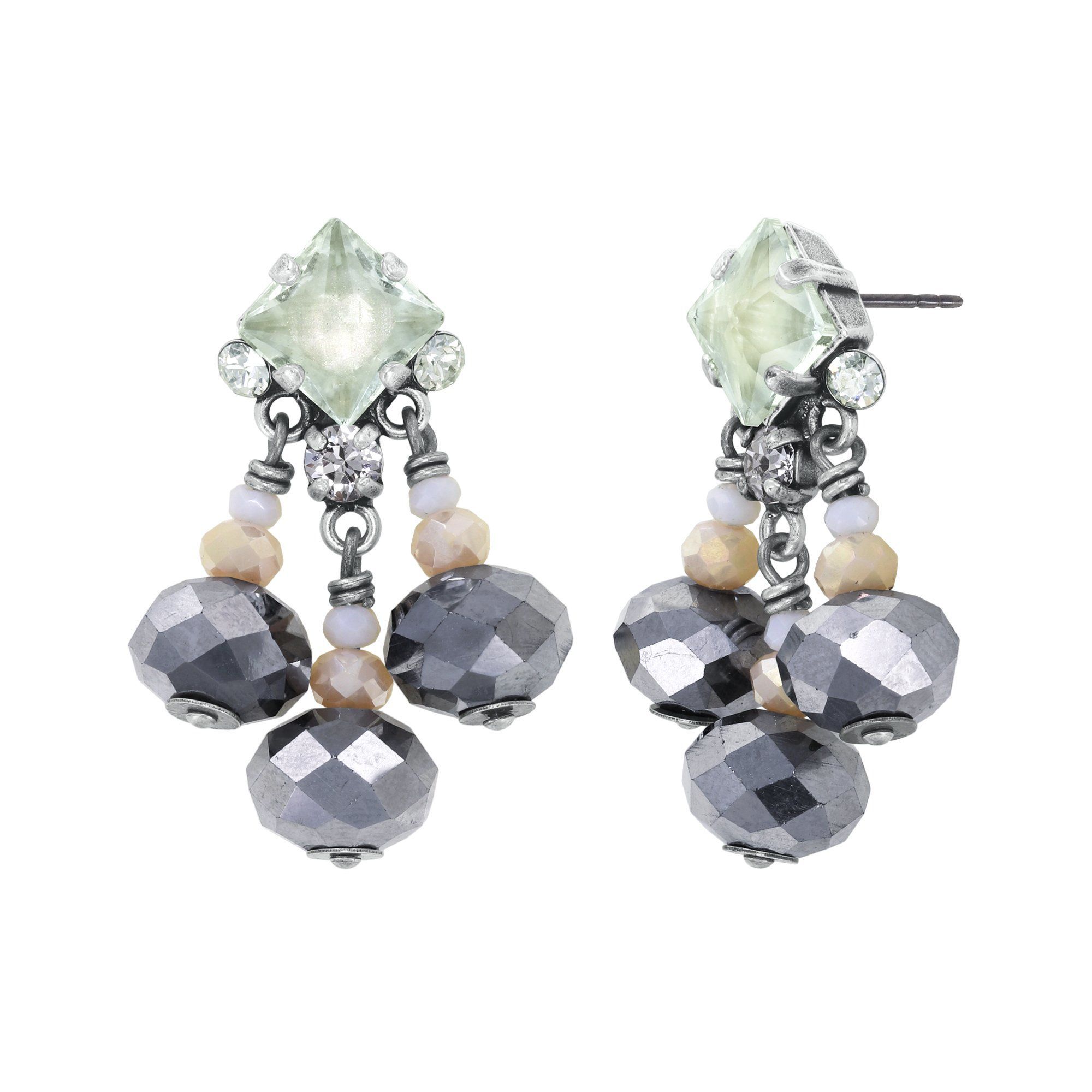 Konplott Ohrstecker Indian Summer White