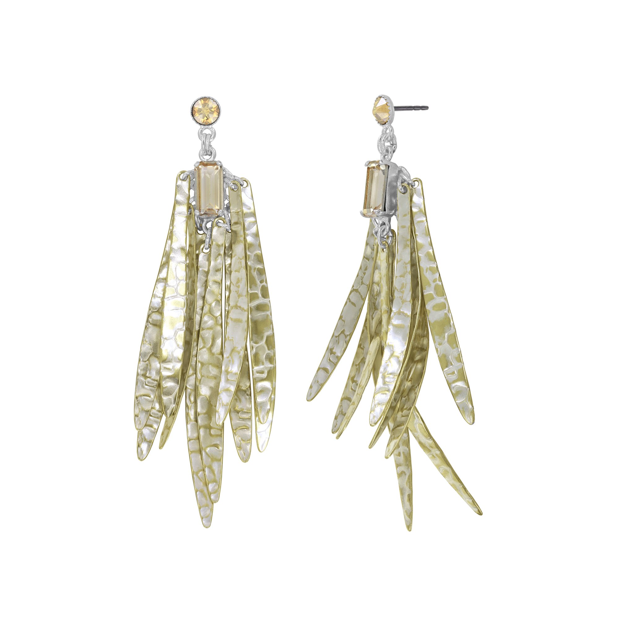 Konplott Ohrstecker Global Glam Shiny gold