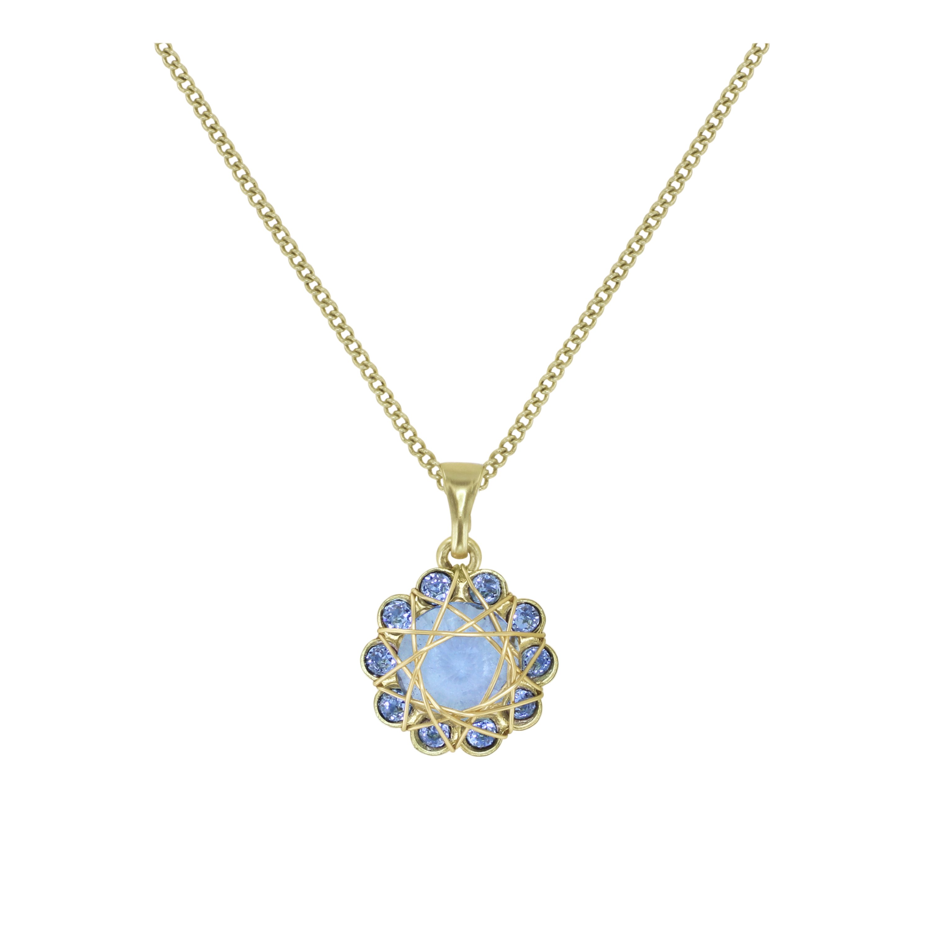 Konplott Set 70´s Circle Light Sapphire 3 tlg