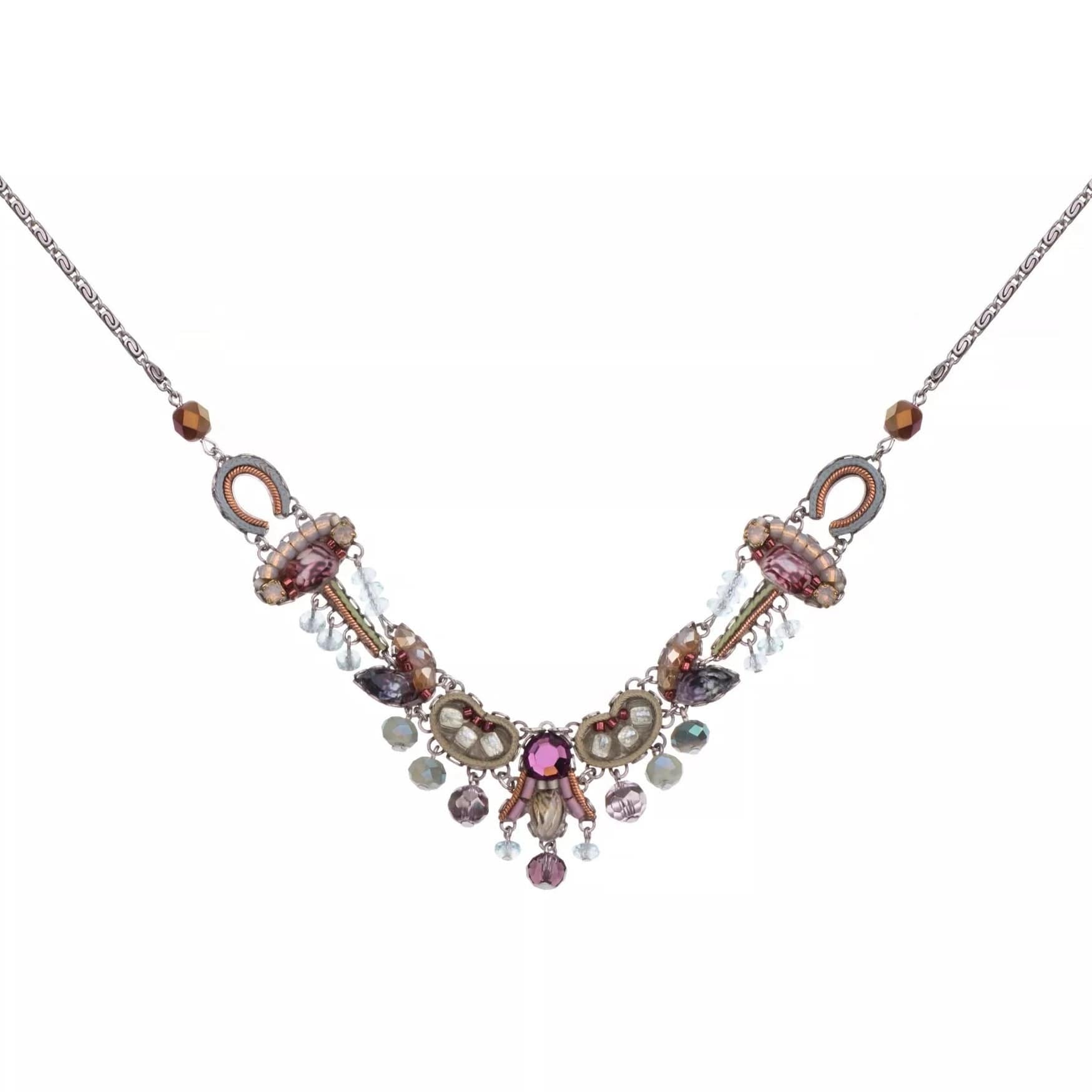 Ayala Bar Halskette, Mystical Mauve Set, Rosanna Necklace