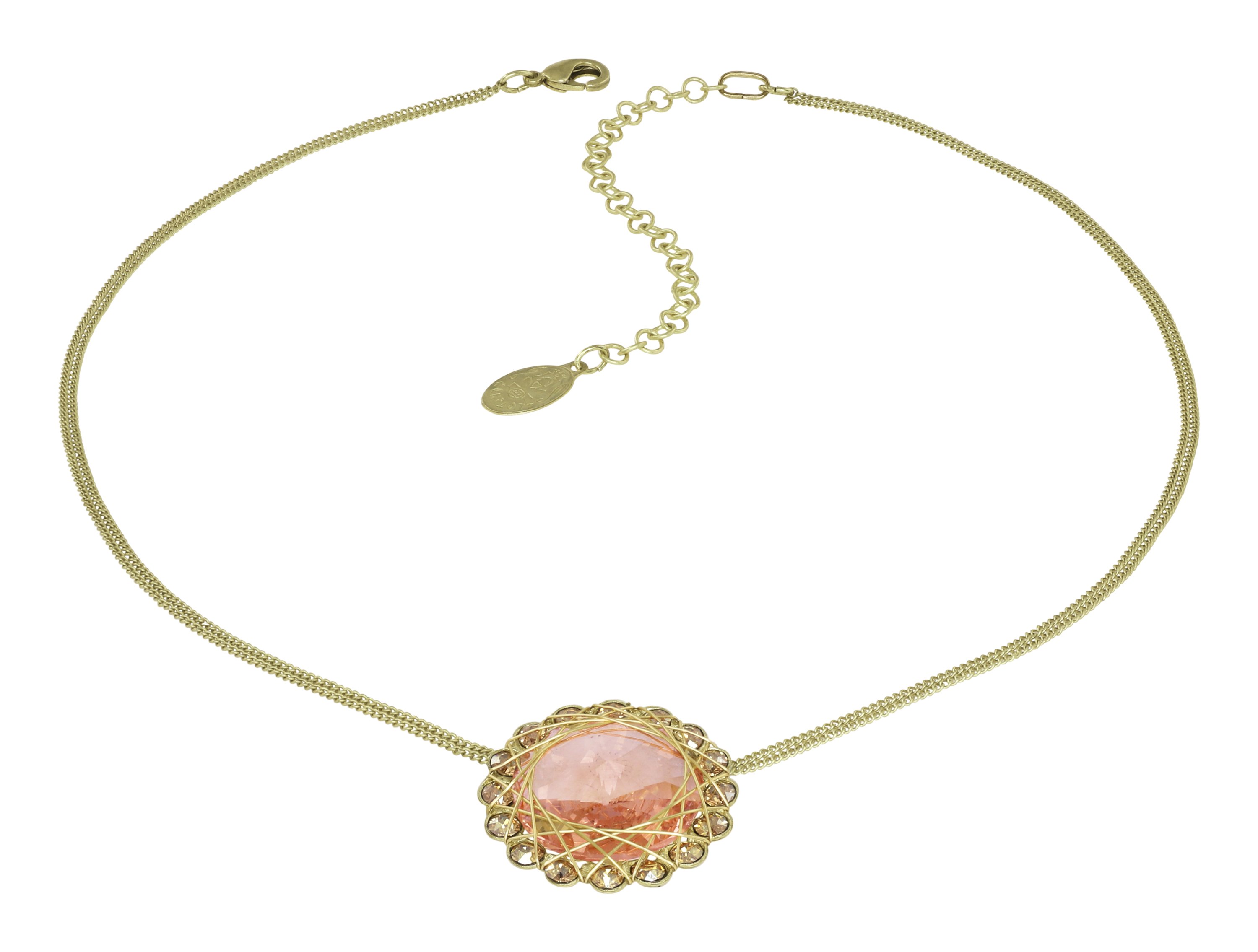 Konplott Kette 70´s Circle Light Peach