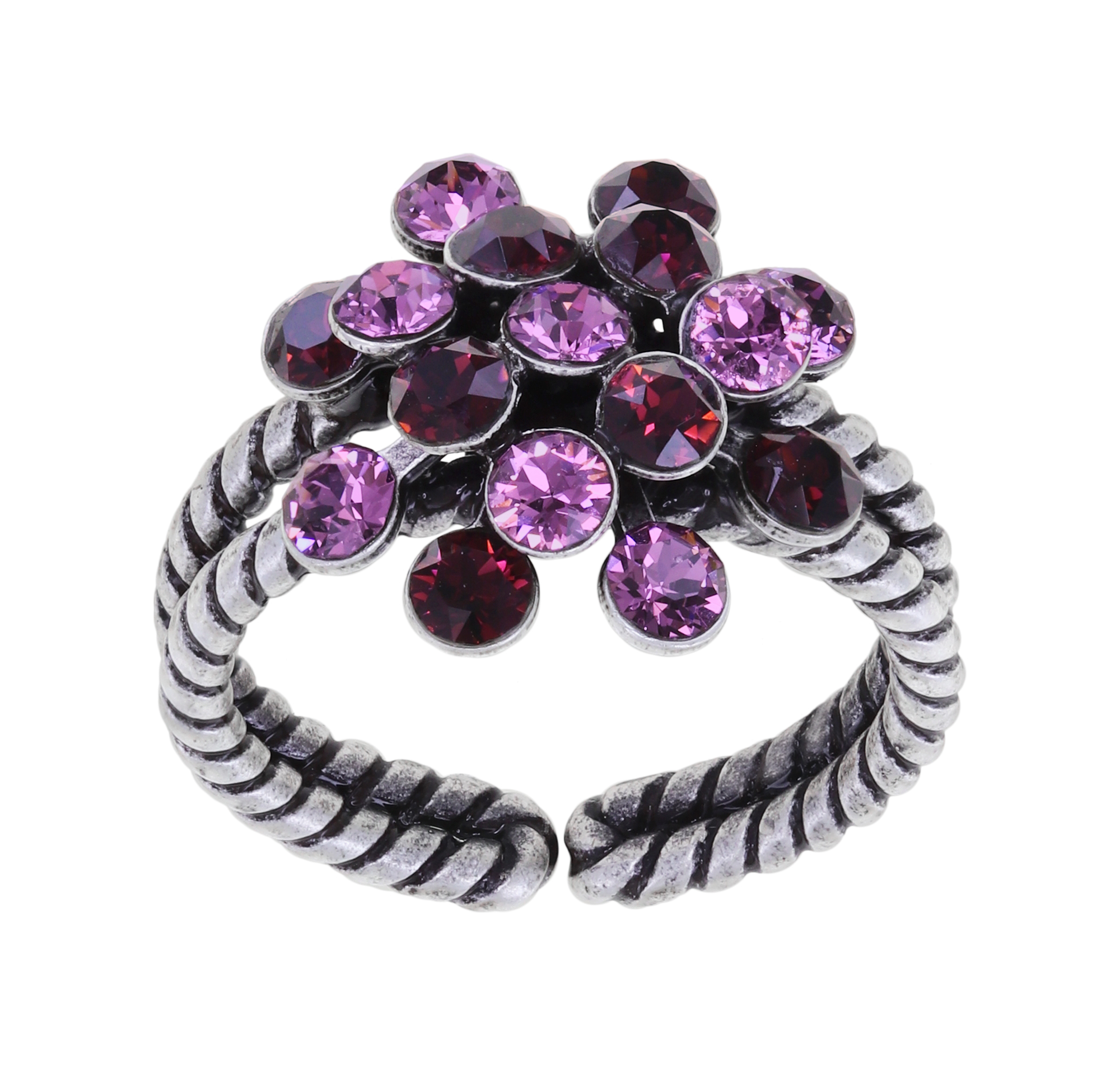 Konplott Ring Mini Magic Fireball Amethyst Mix