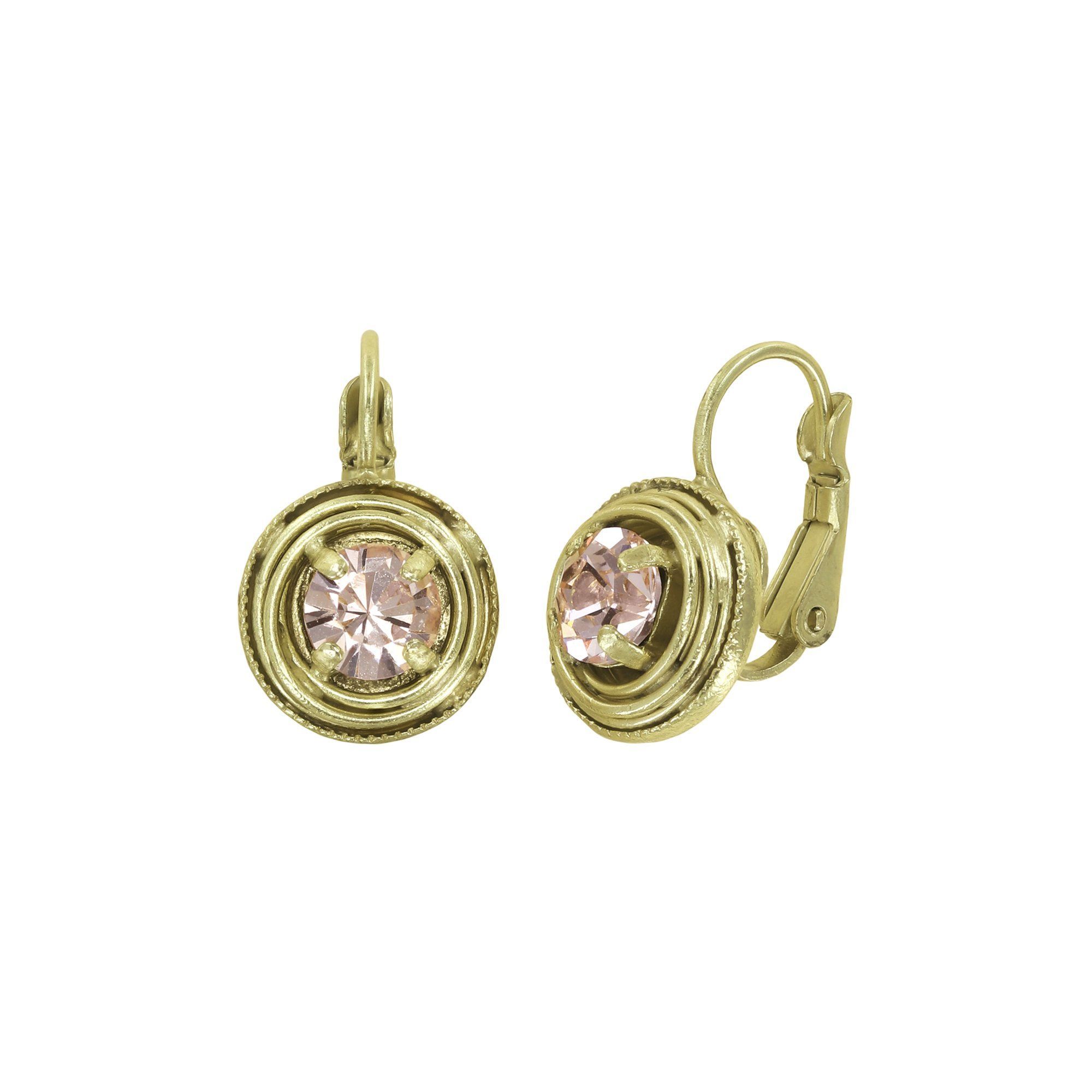 Konplott Ohrhänger Cages Gold Beige