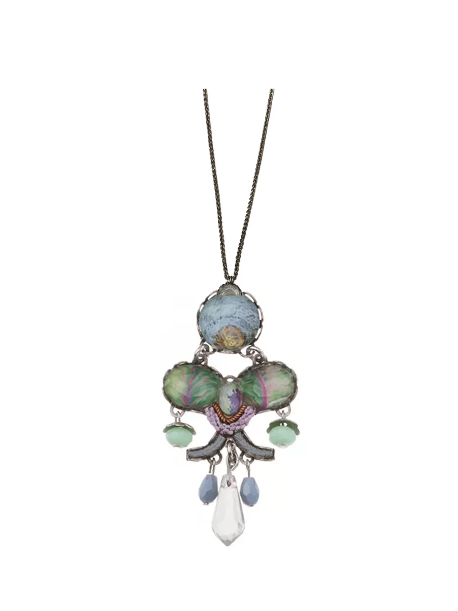 Ayala Bar Halskette, Lavender Fields Pendant Necklace