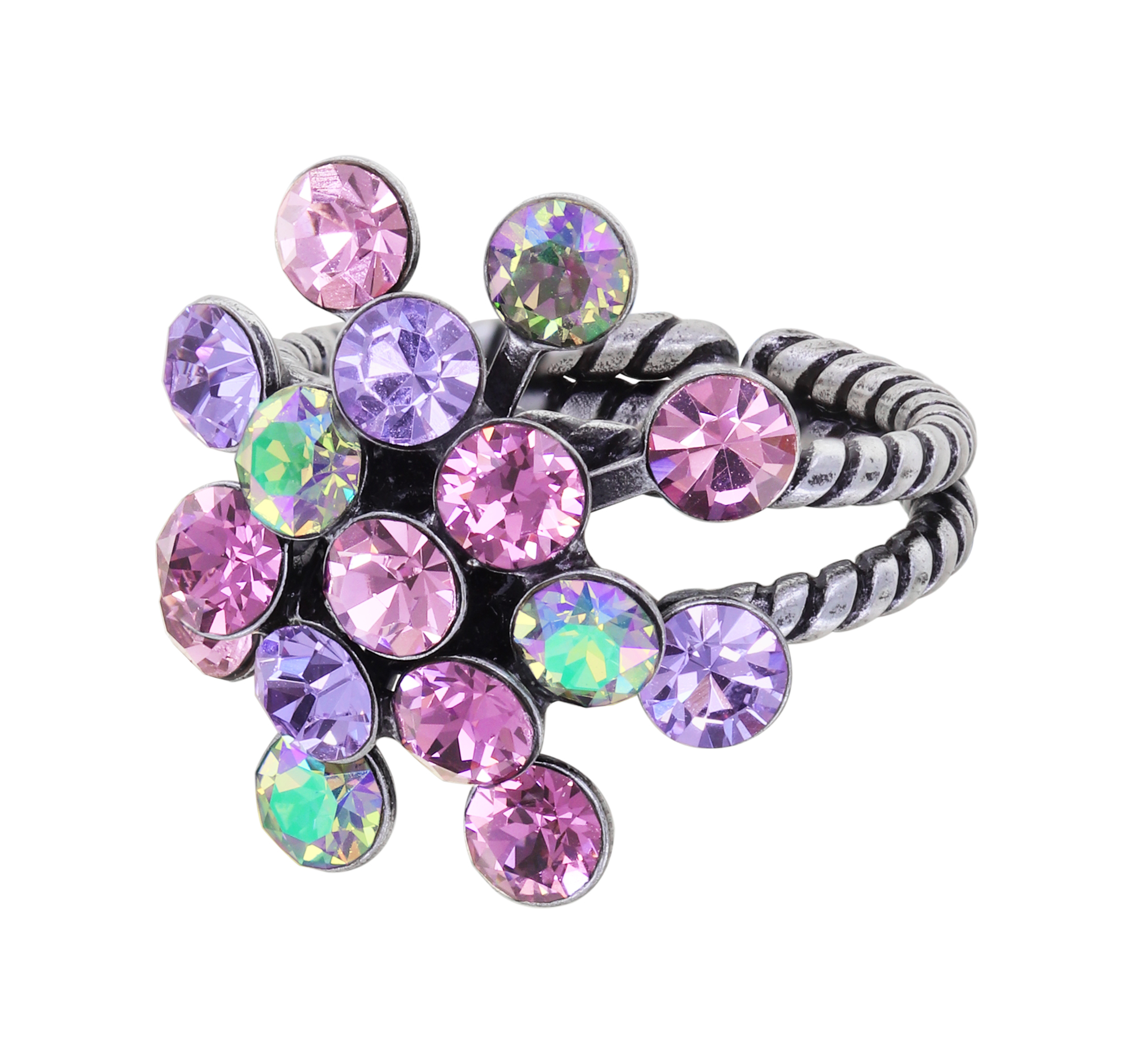Konplott Ring Magic Fireball  lila multi