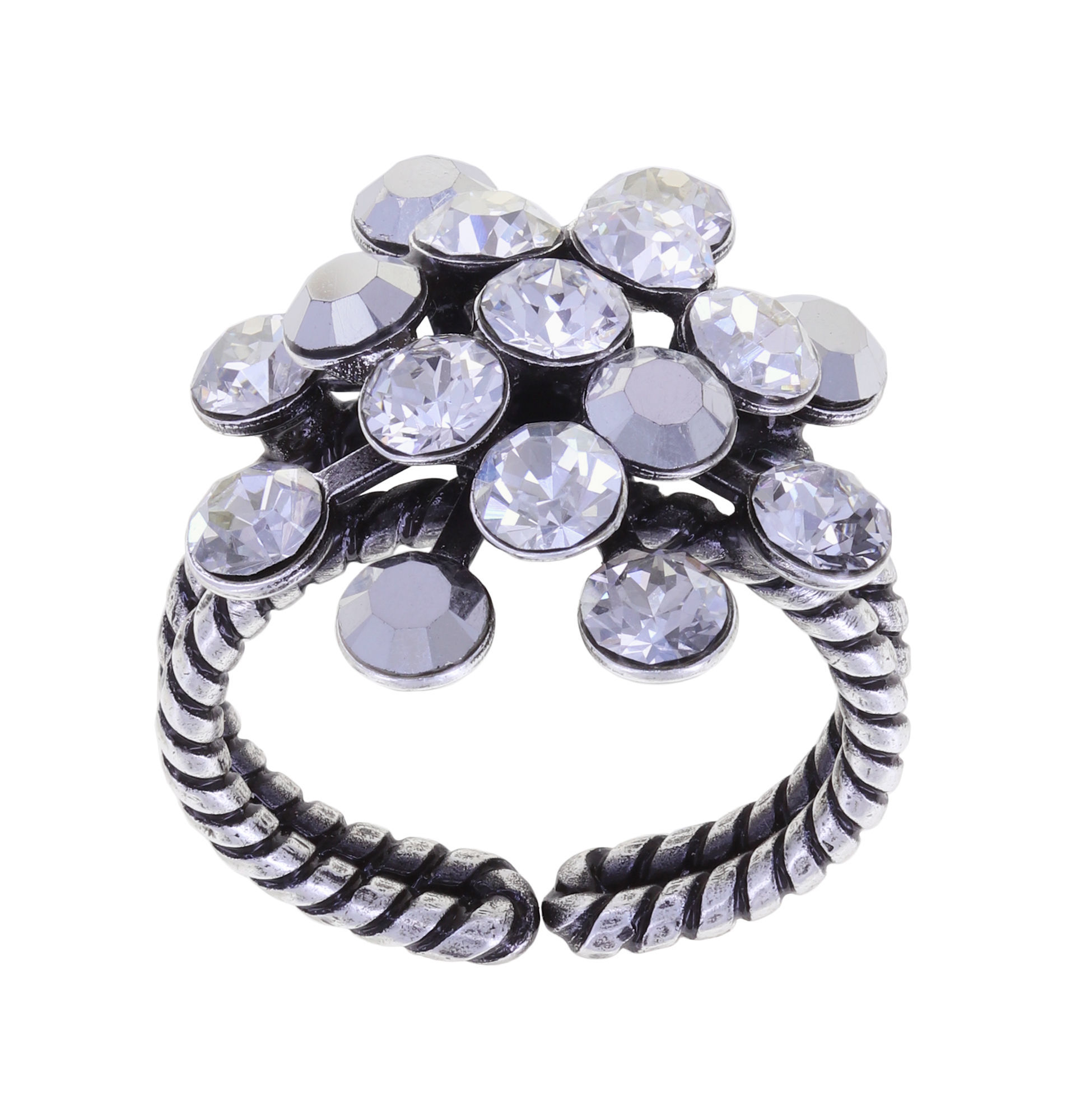 Konplott Ring Magic Fireball  kristall multi