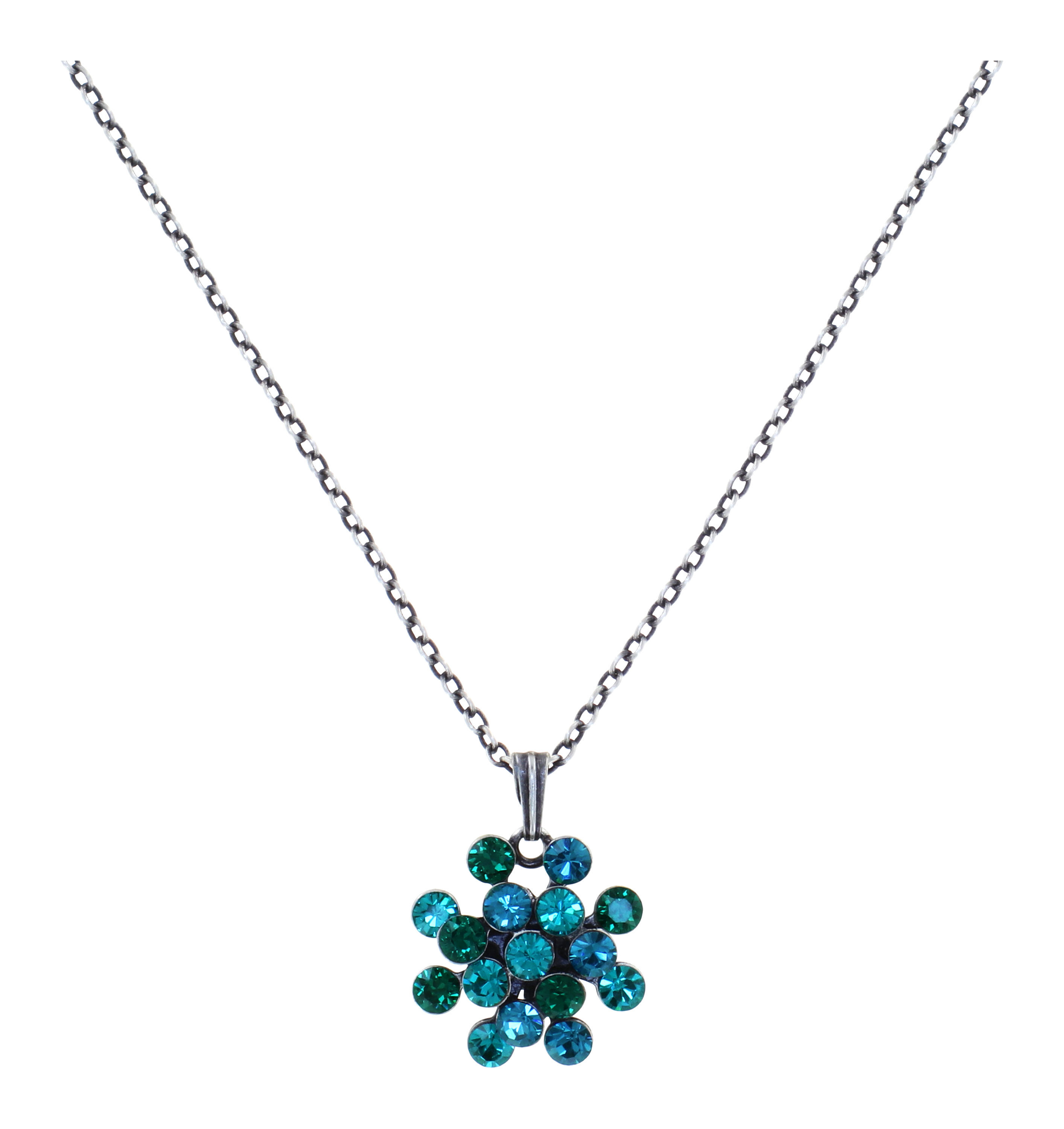 Konplott Kette Mini Magic Fireball Blue Zirkon Mix