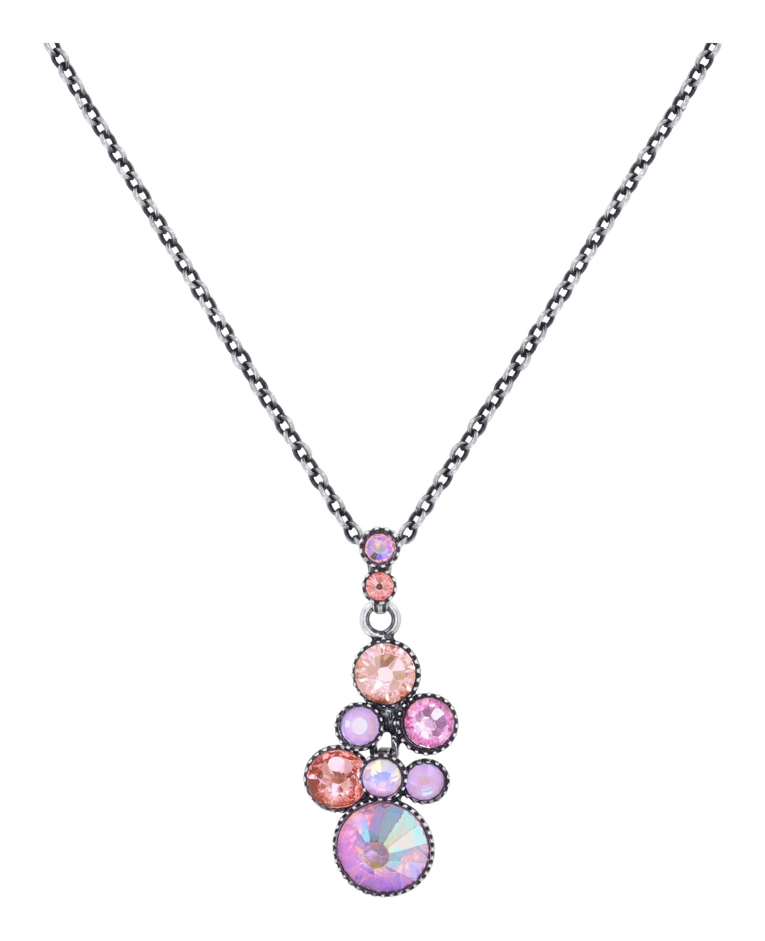 Konplott Kette Water Cascade Light Rose White Opal