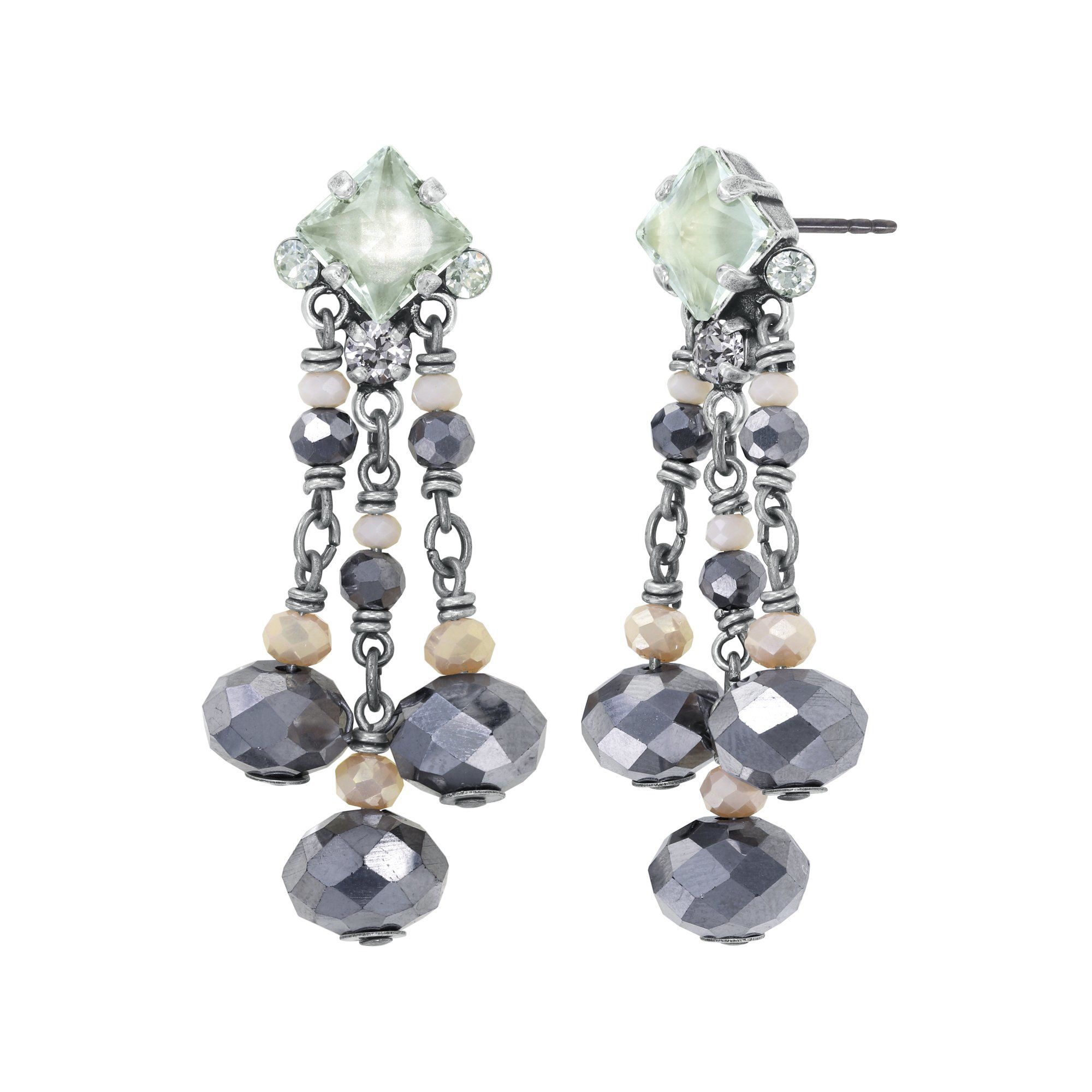 Konplott Ohrstecker Indian Summer White