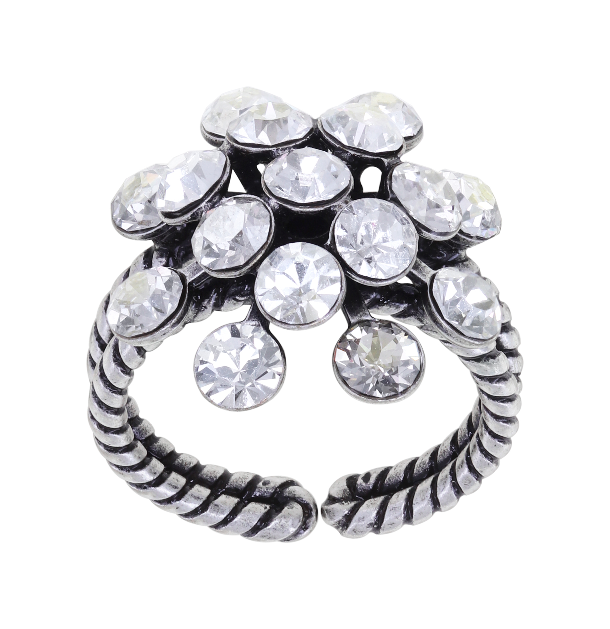 Konplott Ring Magic Fireball  kristall