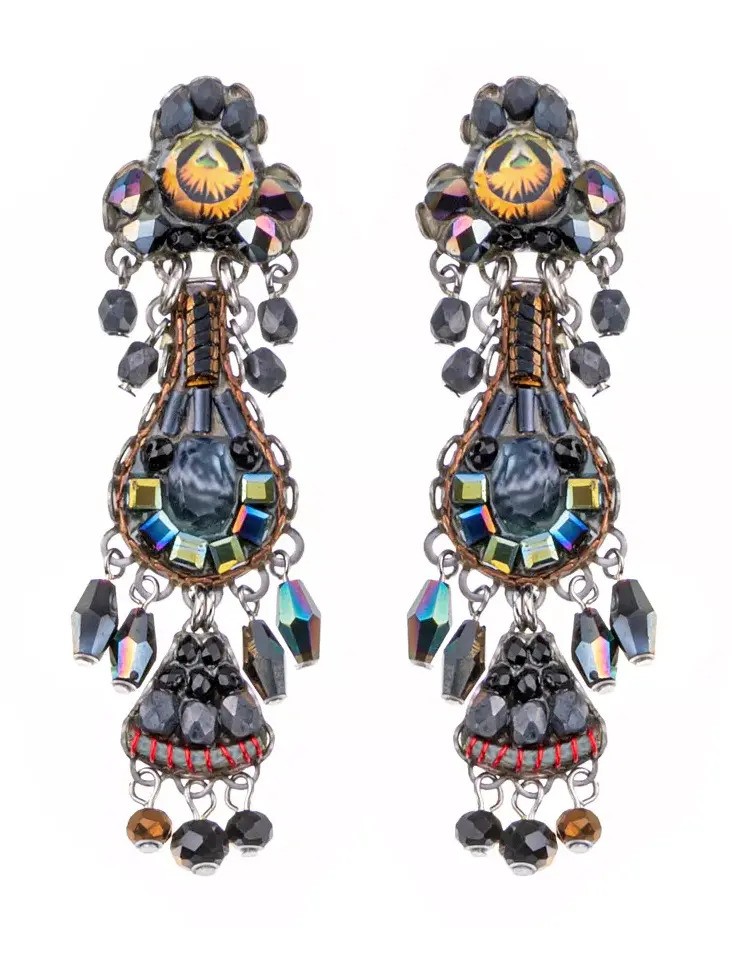 Ayala Bar Ohrstecker, Tiger Eye Earrings, Mystic Collection