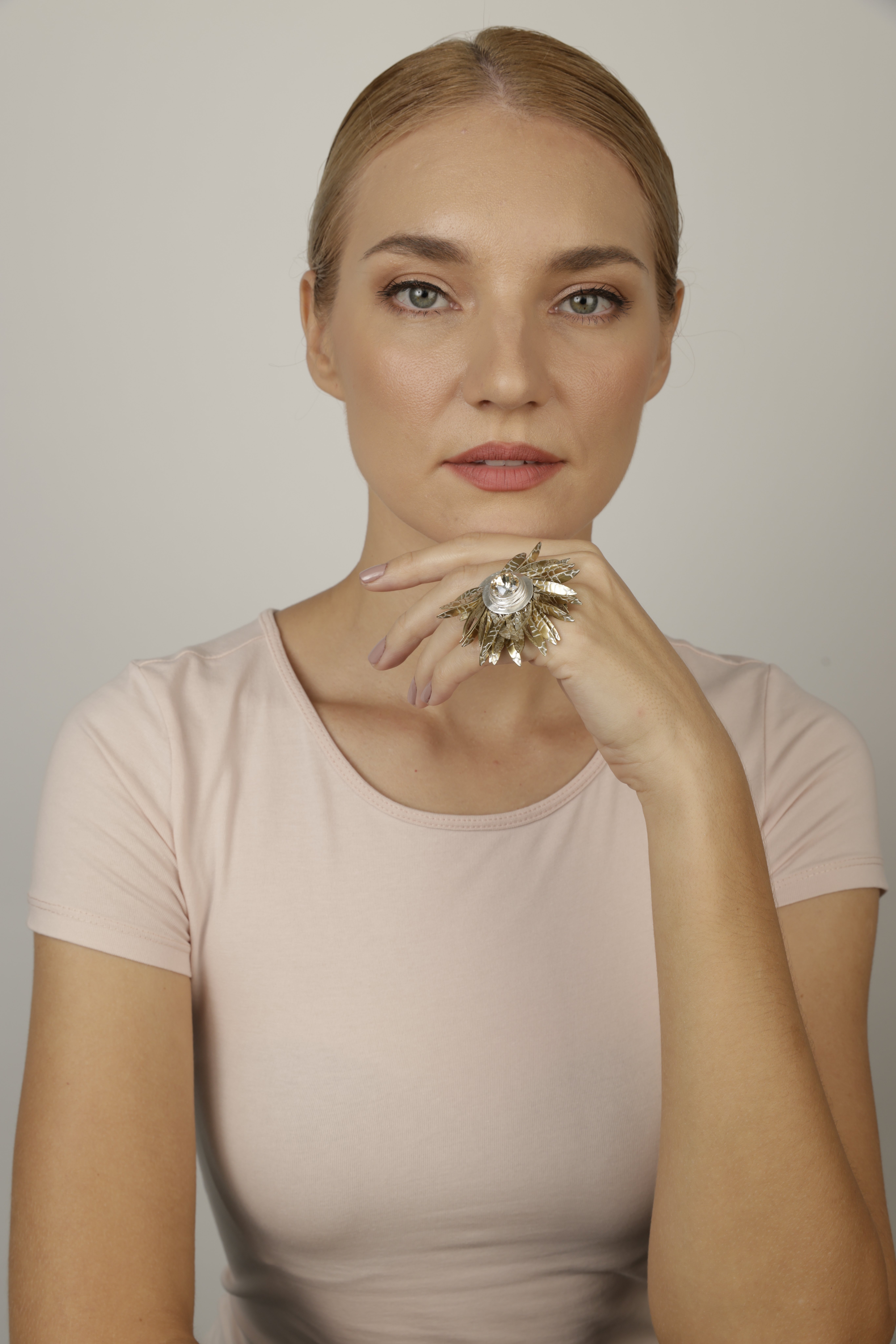 Konplott Ring Global Glam Shiny silver