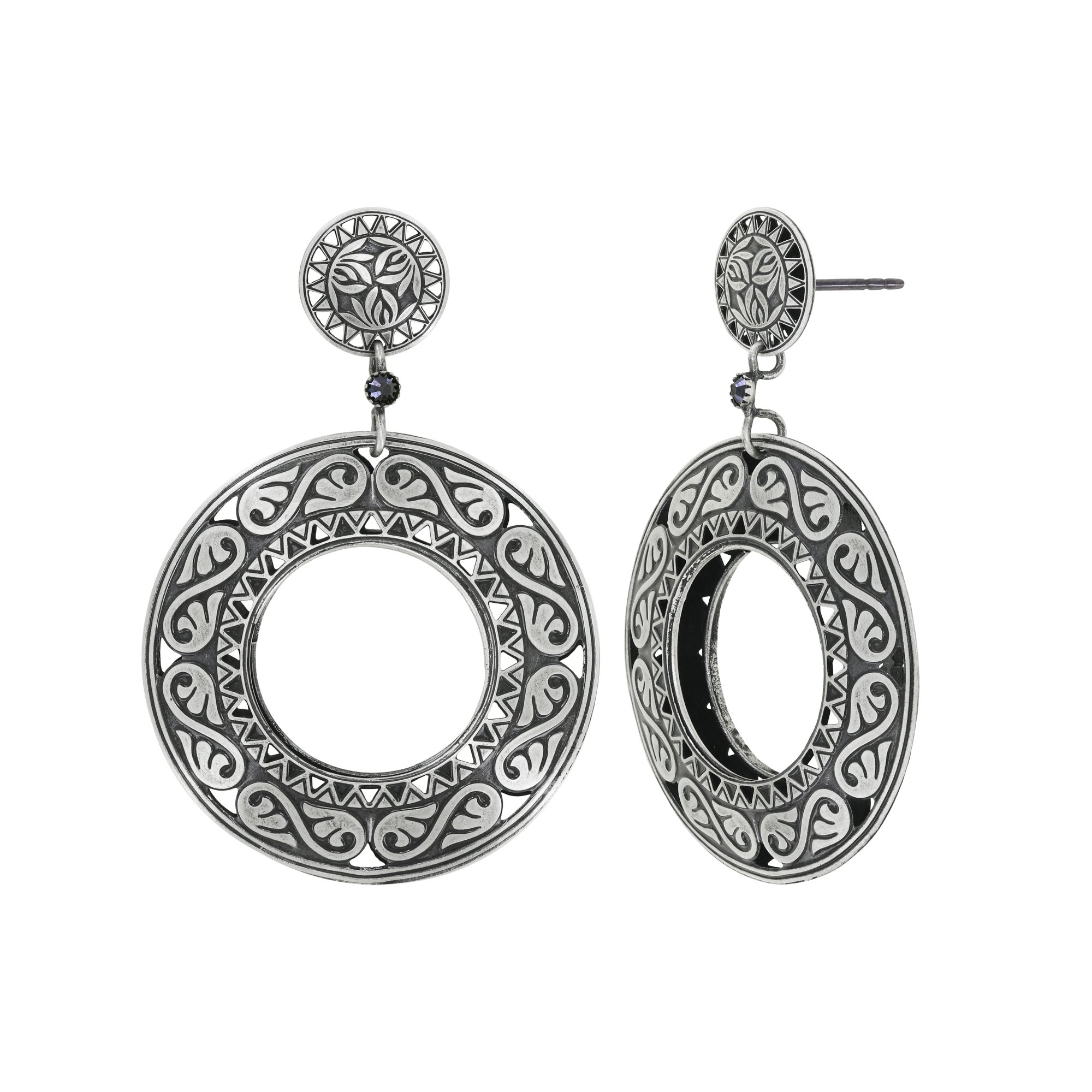 Konplott Ohrstecker Shades of Light silver