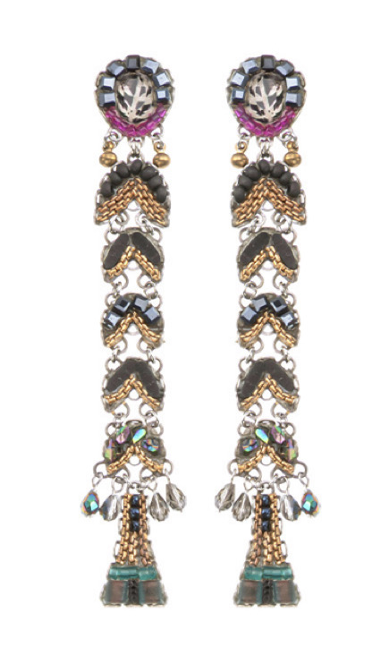 Ayala Bar Ohrstecker, Obsidian Set, Classic Black Earrings, Pitch