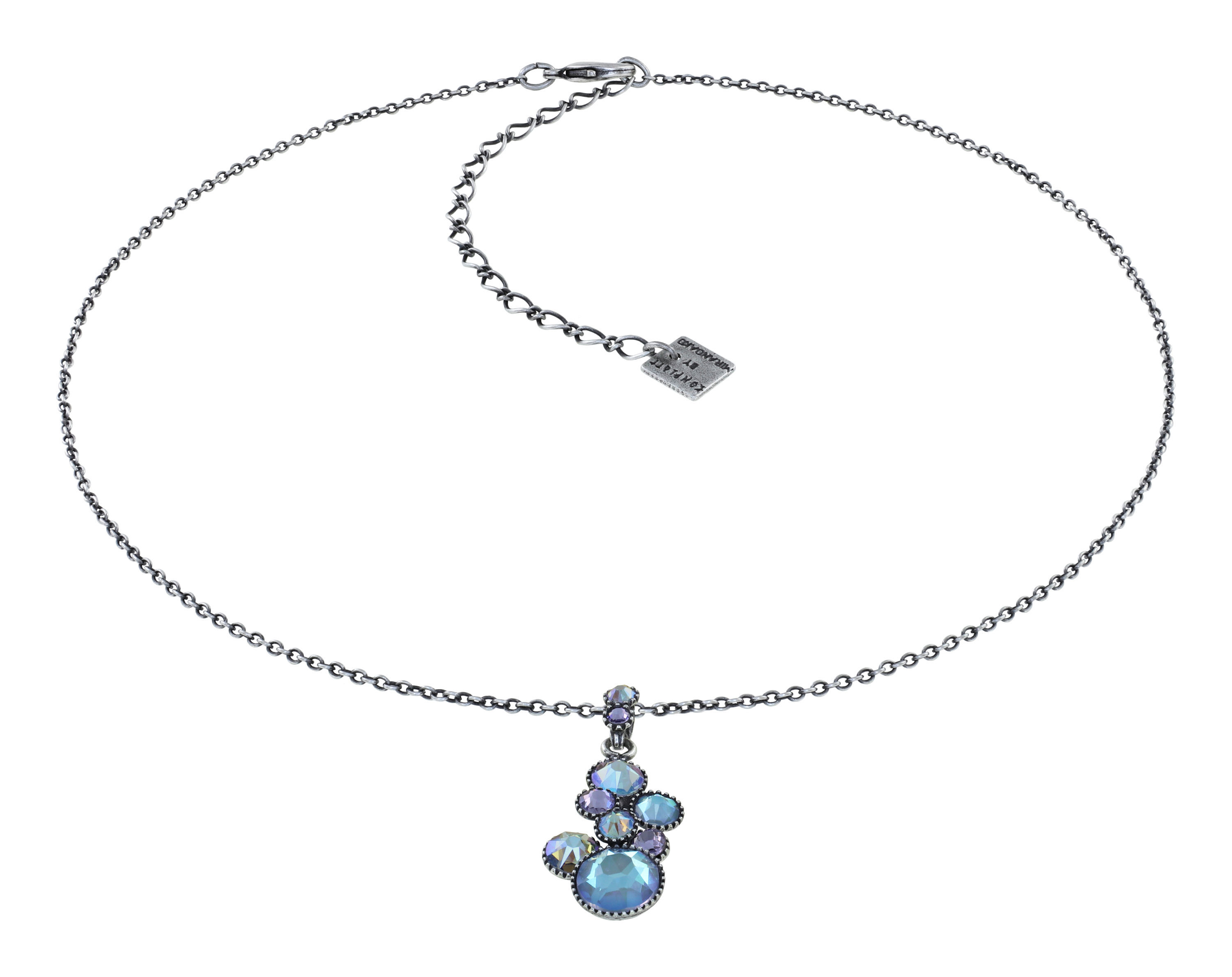 Konplott Kette Water Cascade flieder opal bleu