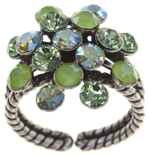 Konplott Ring Magic Fireball hellgrün multi