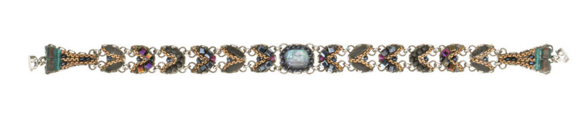 Ayala Bar Armband, Obsidian Set, Classic Black Bracelet. Grace